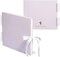Scrapbook Album - 12x10 Purple Memory Book with 80 Pages of 250gsm Thick Paper, Hardcover Photo Album & Wedding Guest Book with Ribbon Tie & Gift Box